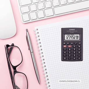 Mini Calculadora Casio Básica Portátil HL-4A