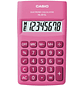Mini Calculadora Casio Básica Portátil Rosado HL-815L-PK - Miniatura 1