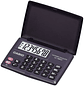 Mini Calculadora Casio Plegable Portátil LC-160LV-BK - Miniatura 1