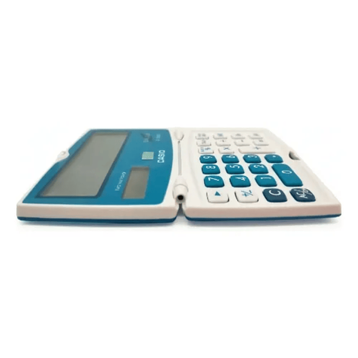 Mini Calculadora Casio Portátil Plegable SL-100NC-BU 3
