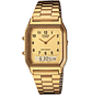 Reloj Casio Vintage Original Dorado AQ-230GA-9B - Miniatura 1