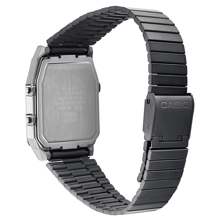 Reloj Casio Vintage Análogo y Digital AQ-800EB-2A 5