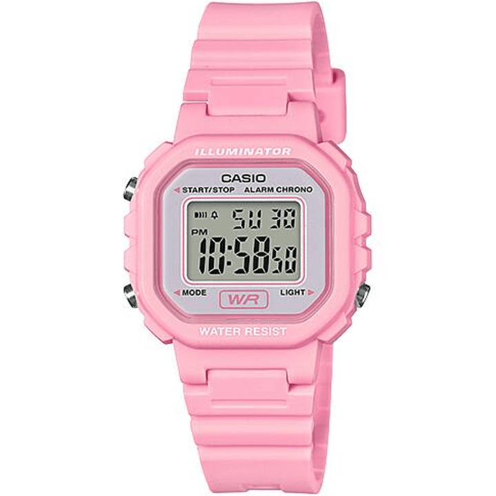 Casio Mini Mujer Resina Rosado LA-20WH-4A1 2