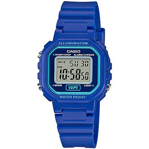 Reloj Casio Mini Mujer Resina Azul LA-20WH-2A