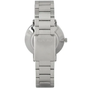 Reloj Casio Mujer Análogo Minimalista Plateado LTP-VT01D-2B