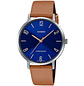 Reloj Casio Mujer Minimalista Cuero LTP-VT01L-2B2 - Miniatura 1