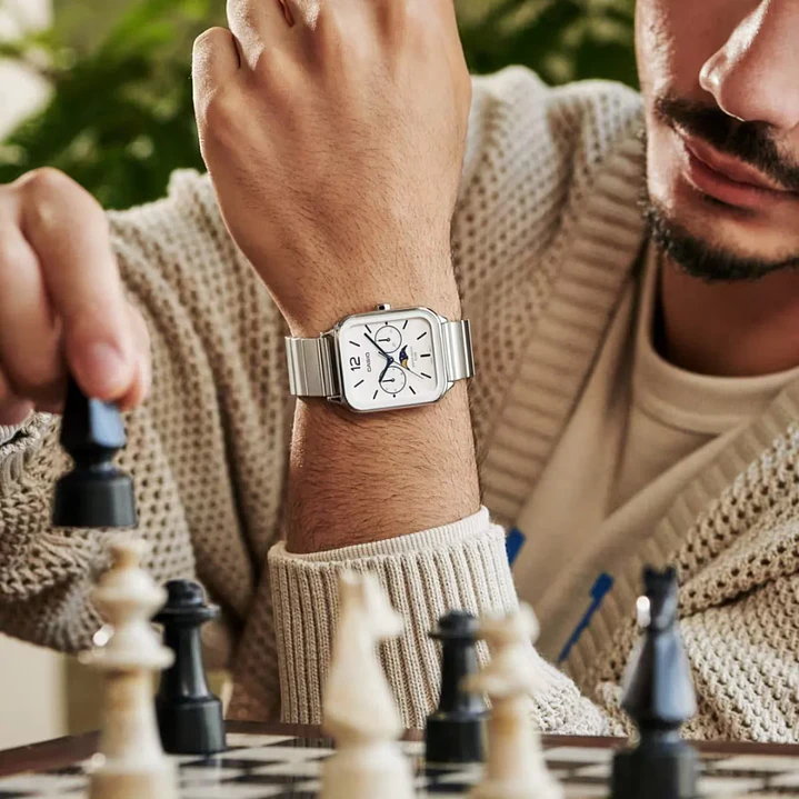 Reloj Casio MoonPhase Fase Lunar MTP-M305D-7A  4