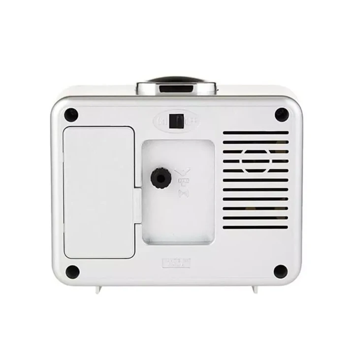 Reloj de Mesa Velador Casio Análogo Plateado TQ-218-8 5