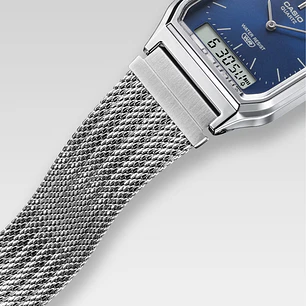 Reloj Casio Vintage Unisex Correa Milanese AQ-230EM-2A