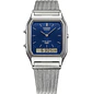 Reloj Casio Vintage Unisex Correa Milanese AQ-230EM-2A - Miniatura 3