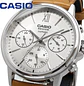 Reloj Casio Hombre Cuero y Cristal Zafiro BMS-300L-5A - Miniatura 4