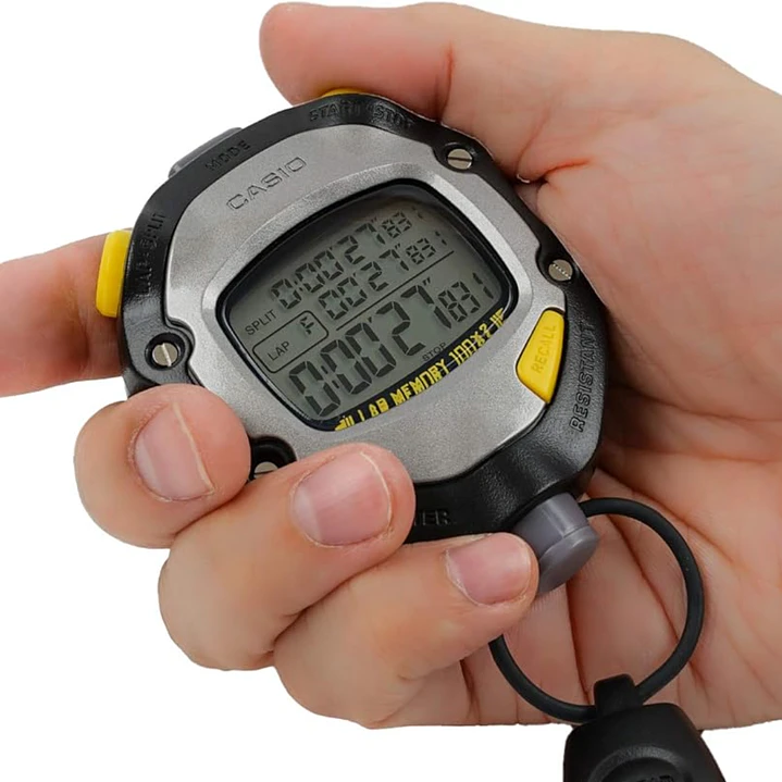Cronómetro Casio Multifunción HS-70W-1 2