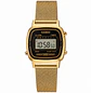 Casio Mini Vintage LA-670WGA-1  + correa milanese acero inoxidable  - Miniatura 2