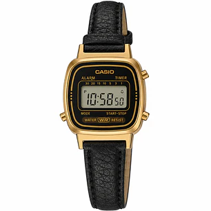 Casio Mini Vintage Original LA-670WGA-1  + correa cuero negro 