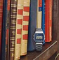 Reloj Casio Vintage Unisex Plateado Azul A-158WEA-2 - Miniatura 5