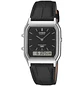 Reloj Casio Vintage Unisex Correa Cuero AQ-230EL-1A - Miniatura 1