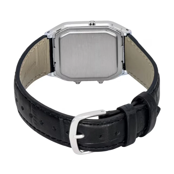 Reloj Casio Vintage Unisex Correa Cuero AQ-230EL-1A 4