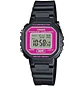 Reloj Casio Mini Mujer Resina Negro Magenta LA-20WH-4A   - Miniatura 1
