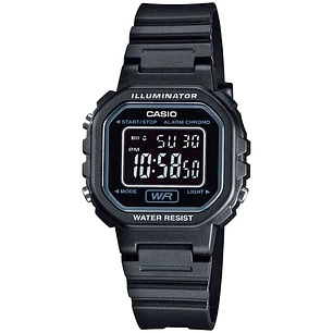 Reloj Casio Mini Vintage Mujer Pantalla Negro LA-20WH-1B 