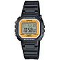 Reloj Casio Mini Mujer Negro Amarillo LA-20WH-9A - Miniatura 1