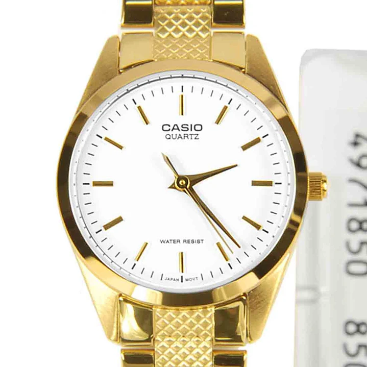 Reloj Mini Casio Vintage Análogo Mujer Dorado LTP-1274G-7A 4