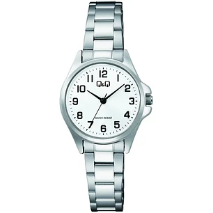 Reloj Q&Q Mujer Análogo Plateado C37A-005PY