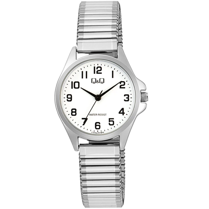 Reloj Q&Q Mujer Análogo Plateado C37A-023PY 1