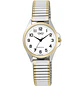 Reloj Q&Q Mujer Análogo Plateado Dorado C37A-025PY - Miniatura 1