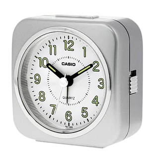 Reloj Despertador Casio Vintage Análogo Plateado TQ-143S-8