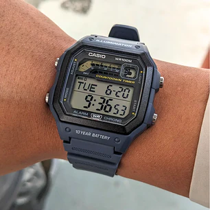 Reloj Casio Vintage Countdown Timer WS-1600H-2AV