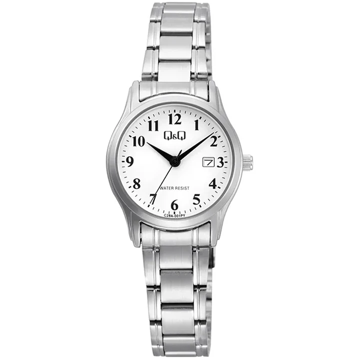 Reloj Q&Q Mujer Análogo Plateado C28A-001PY 1