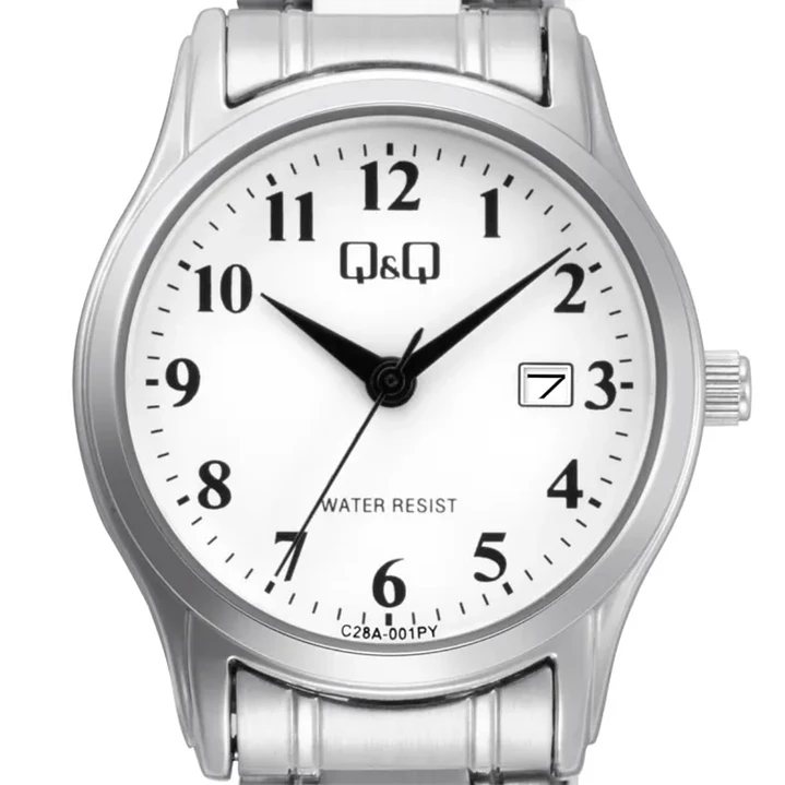 Reloj Q&Q Mujer Análogo Plateado C28A-001PY 3