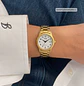 Reloj Q&Q Mujer Análogo Dorado C28A-002PY - Miniatura 1