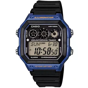 Reloj Casio Sport Hombre Resina Azul AE-1300WH-2AV