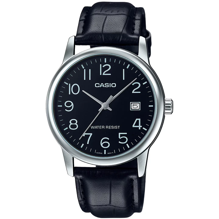 Reloj Casio Análogo Hombre Con Fecha MTP-V002L-1B 2