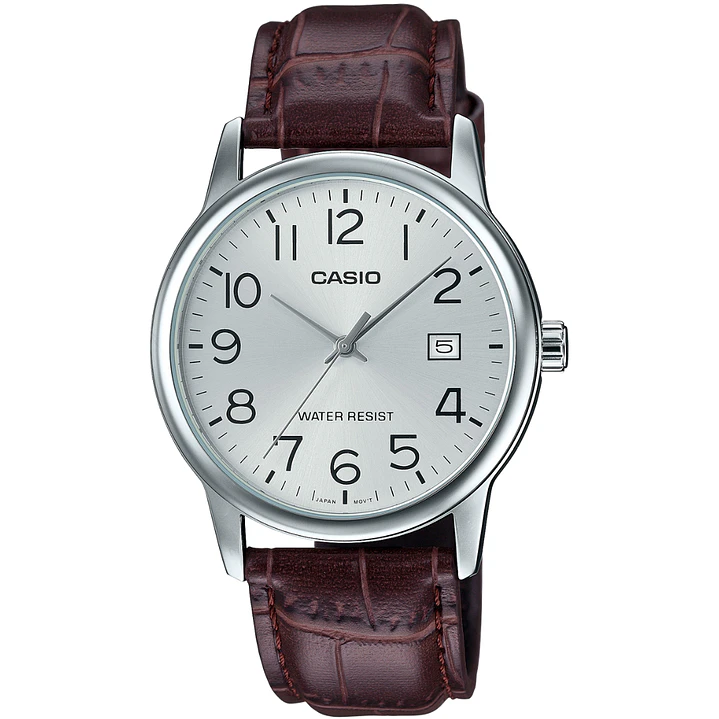 Reloj Casio Análogo Hombre Con Fecha MTP-V002L-7B2 1