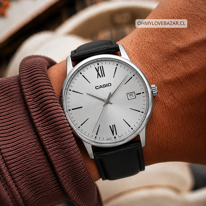 Reloj Casio Análogo Hombre Con Fecha MTP-V002L-7B3 2
