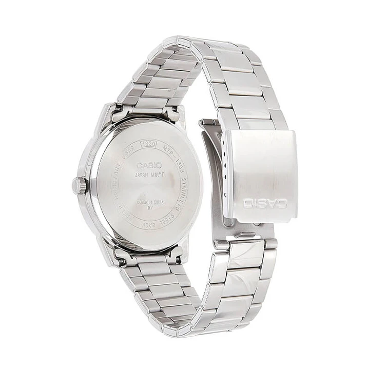Reloj Casio Análogo Hombre Con Fecha MTP-V002D-1B3 3