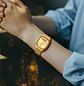 Reloj Casio Vintage Unisex Dorado AQ-240EG-9A - Miniatura 5