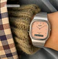 Reloj Casio Vintage Unisex Plateado AQ-240E-4A - Miniatura 1