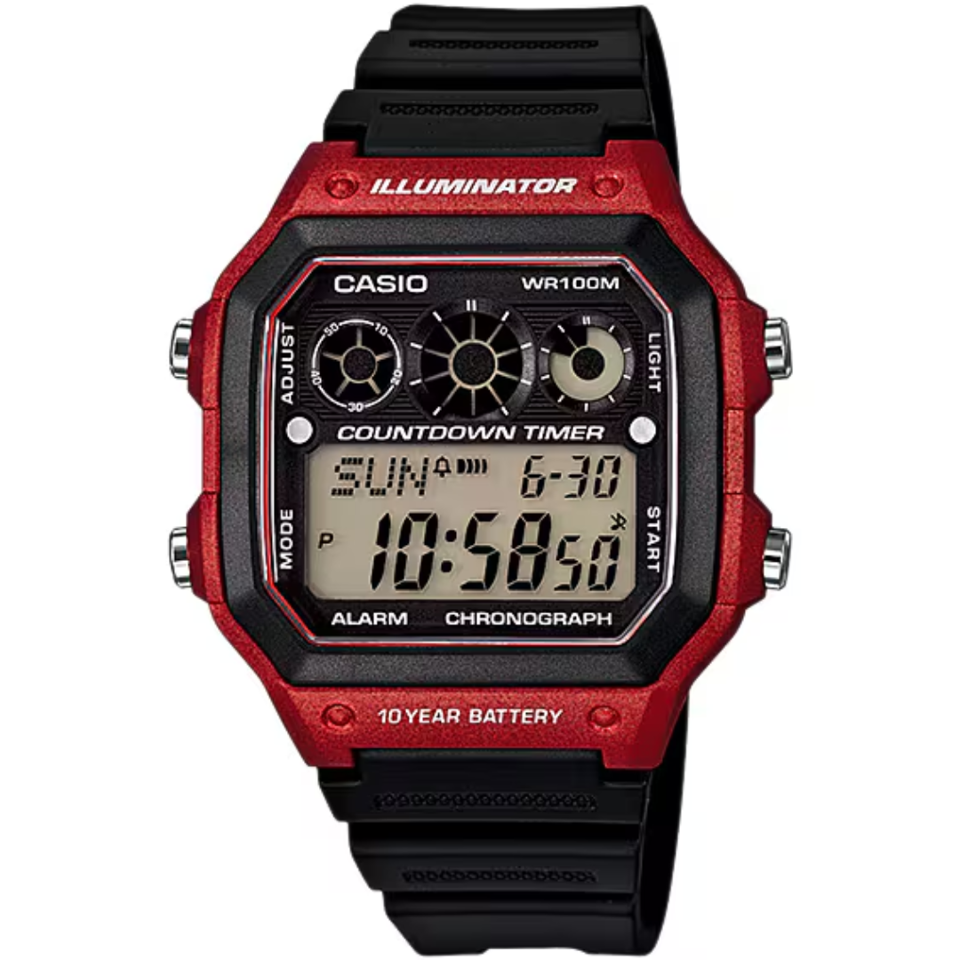 RELOJ CASIO UNISEX AE-1300WH-4AV