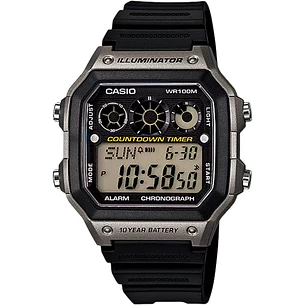 Reloj Casio Vintage Sport Countdown Timer AE-1300WH-8AV