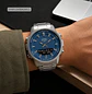 Reloj Casio World Time Caja de Acero Telememo AMW-880D-2A1V - Miniatura 2