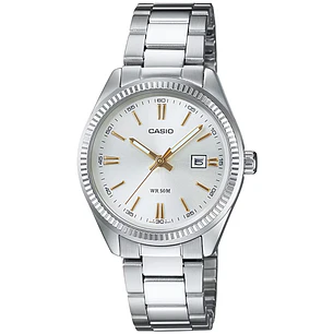 Reloj Casio Vintage Análogo Plateado LTP-1302D-7A2