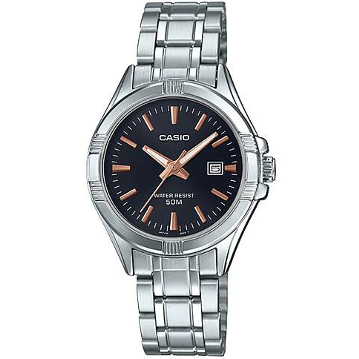 Reloj Casio Vintage Análogo Plateado LTP-1308D-1A2V 2