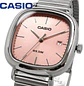 Reloj Casio Vintage Original Acero Plateado Rosado LTP-B166D-4AV - Miniatura 3
