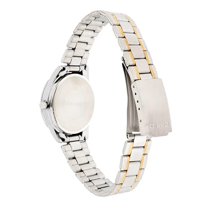 Reloj Casio Mini Vintage Bicolor LTP-V001SG-9B 4