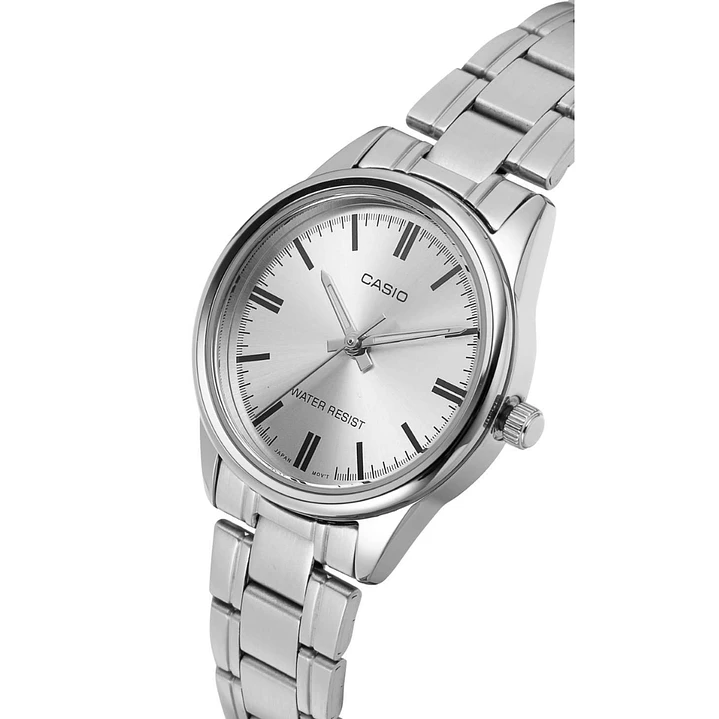Reloj Casio Clásico Mujer Plateado LTP-V005D-7A 6
