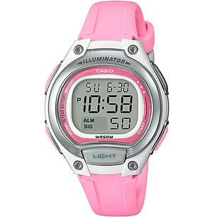 Reloj Casio Digital Resina Rosado LW-203-4A