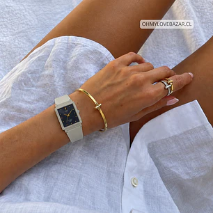 Reloj Casio Análogo Blanco Mate MQ-38UC-8A